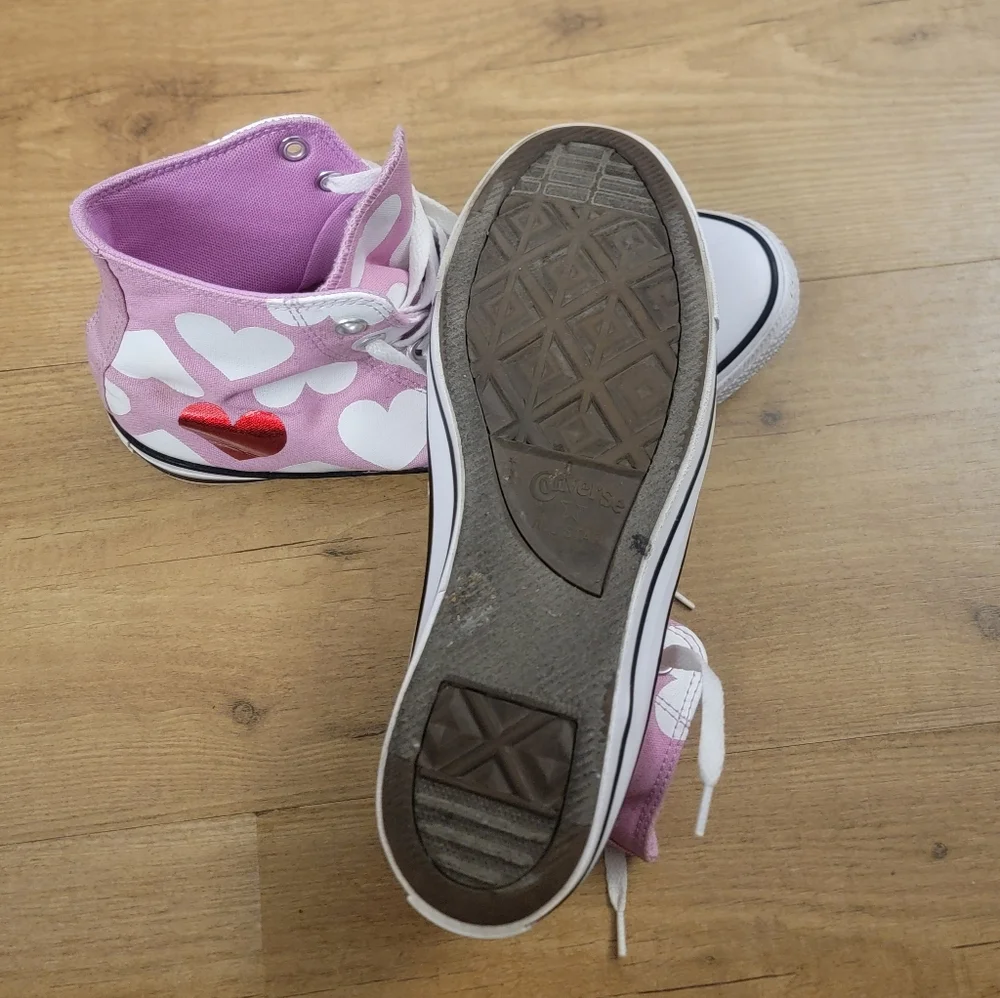 Converse Chuck Taylor All Star Hi 'Valentine' Sneakers - Picture 15 of 15